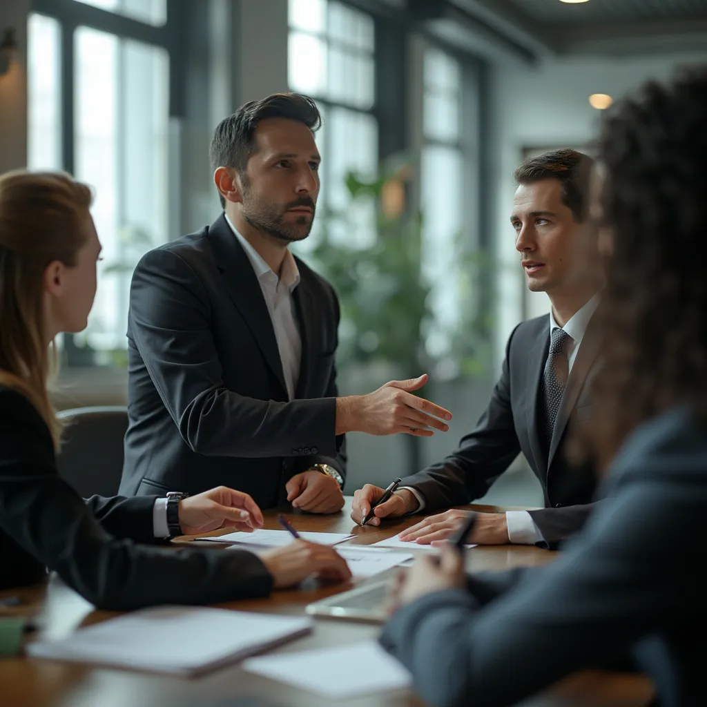 Fundadores de EmpresaForma en una reunión estratégica